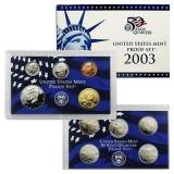 2003 United States Mint Proof Set
