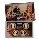 2010 US Mint Presidential $1 Coin Proof Set