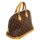 Louis Vuitton Alma MM Monogram Handbag