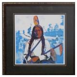 Sitting Bull Giclee By Andy Warhol