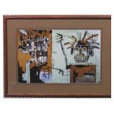 2 Fig Untitled Giclee By Basquiat
