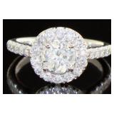 14kt Gold 1.61ct Round Brilliant Diamond Ring