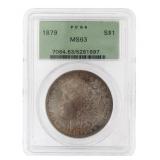 1879 Philadelphia MS63 Morgan Silver Dollar