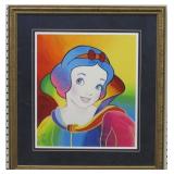 Snow White Giclee By Peter Max