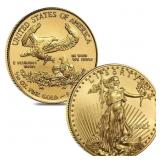 2021 American Eagle $5.00 Type 1 Gold Coin