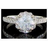 14kt Gold 2.38 ct Round Brilliant Diamond Ring