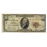 Series 1929 Boston $10.00 National Currency Note