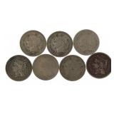 Mixed Date: Liberty Three Cent Nickel