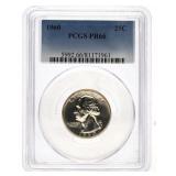 1960 PCGS PR66 -Washington Silver Quarter
