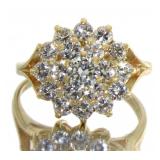 14kt Gold Brilliant 1.55 ct VS Diamond Ring