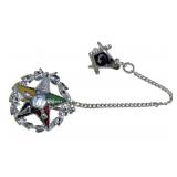 14kt Gold Eastern Star Lapel Pin