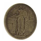 1917-D Type 1 Standing Liberty Silver Quarter