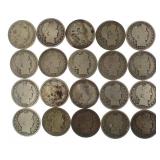 Mixed Date: Barber Silver Half Dollar