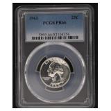 1963 - PCGS PR66 Washington Silver Quarter