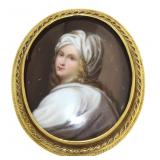 10kt Gold Large Antique Victorian Estate Brooch