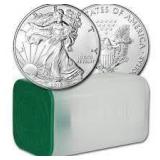 2019: US Mint Tube American Eagle Silver Dollar