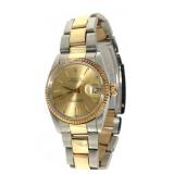Oyster Perpetual Rolex Date 34 Two Tone Watch