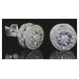 Brilliant Diamond Stud Earrings