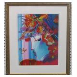 Blushing Beauty Giclee By Peter Max