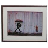 Raining Paint By Graffiti Artist Banksy