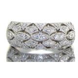 10kt Gold Elegant 1/2 ct Diamond Cocktail Ring