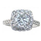 14kt Gold 2.15 ct Round Brilliant Diamond RIng