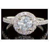 14kt Gold 2.42 ct Round Brilliant Diamond Ring