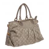 Louis Vuitton Neo Cabby Denim Gray/White Bag