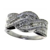 10kt White Gold 1/2 ct Diamond Ring