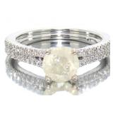 14kt Gold Round Brilliant 1.71 ct Diamond Ring