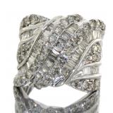 14kt Gold 3.05 ct Diamond Cocktail Ring