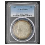 1902 Philadelphia MS63 Morgan Silver Dollar