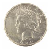 1927 Philadelphia Peace Silver Dollar