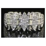 Antique Style 1/4 ct Diamond Evening Ring