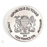 .999 Fine Silver 2016 Egyptian Relic Horus Coin