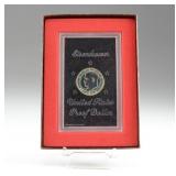 1974 Uncirculated Eisenhower Proof Silver Dollar