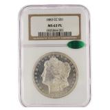 1883 MS63 PL Carson City Morgan Silver Dollar