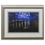 Starry Night Over Rhone Giclee By Vincent Van Gogh