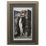 Venetian Shawl Giclee By Louis Icart
