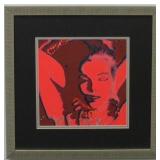 68 Marilyn Monroe Seriagraph By Bert Stern