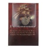 El Cazador Silver Reale Shipwreck Recovery Coin
