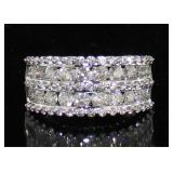 10kt Gold Brilliant 2.00 ct Diamond Designer Ring