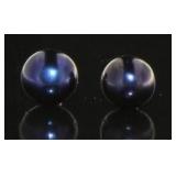 Genuine Peacock Freshwater Pearl Earrings