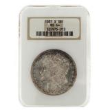 1881 San Francisco MS64 Morgan Silver Dollar