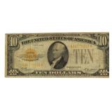Series 1928 United States $10.00 Gold Certificate