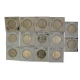 Mixed Date: High Grade Franklin Silver Halves