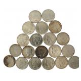 Mixed Date: High Grade Peace Silver Dollar