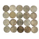 Mixed Date: High Grade Peace Silver Dollar