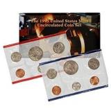 1995 Uncirculated Coin Set with P & D Mint