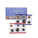The US Mint 1991 Uncirculated Coin Set